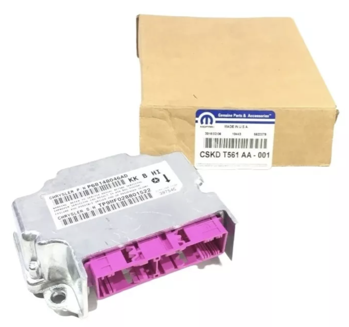 Jeep Cherokee Airbag Modülü KCSKDT561AA : KCBA2N38AAA