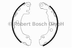 BOSCH 0986487550 Megane 1  Arka Fren Balata Kampana 7701204835