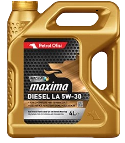 Petrol Ofisi 2040567 Maxima Diesel LA 5W30 Motor Yağı 4L