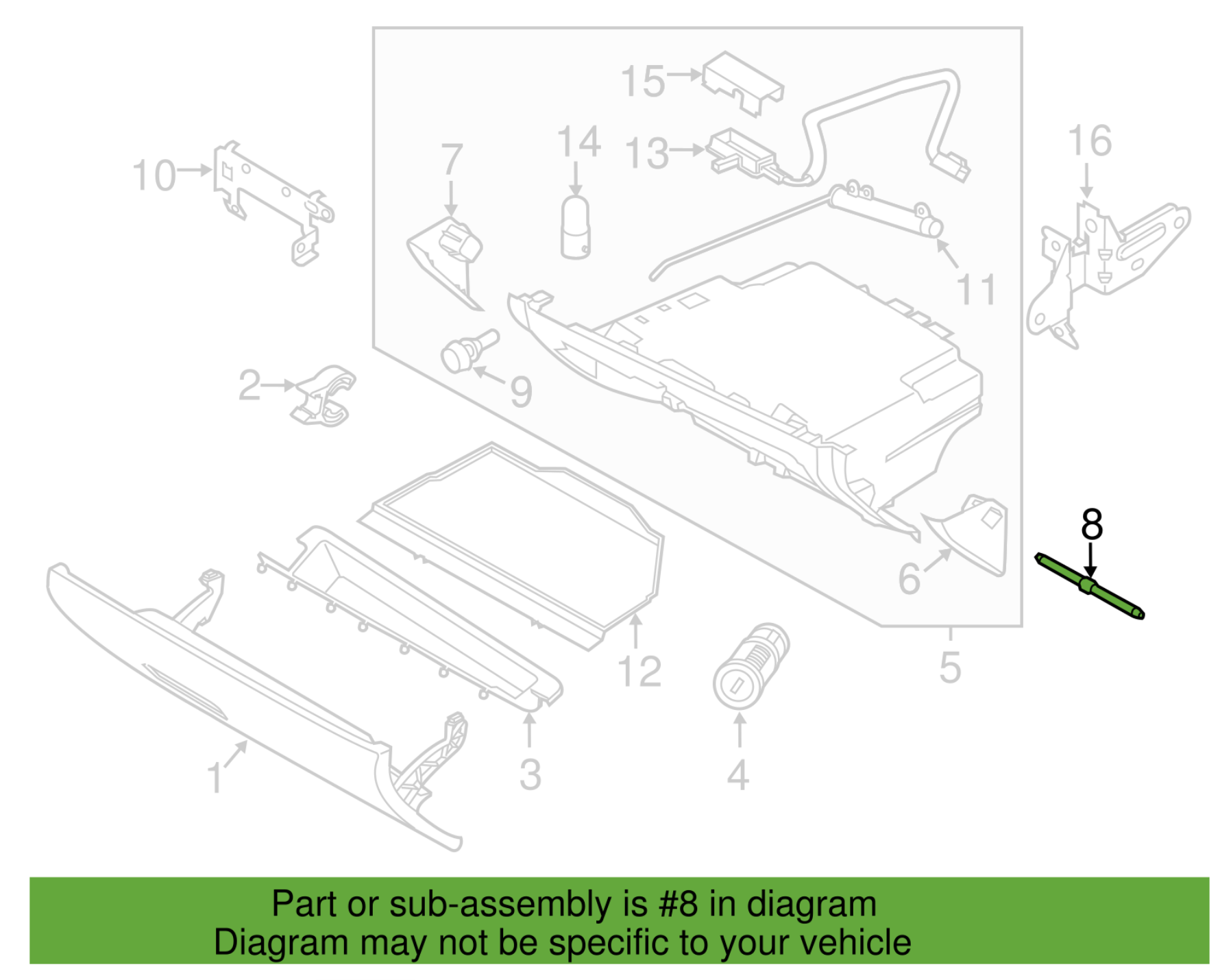 Volvo S60 V60 XC60 2010-2018 Torpido Kapak Pimi 1303329