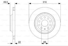 VW Arka Fren DİSK 0986479303