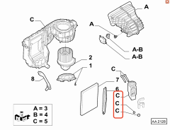 Doblo Kalorifer Tamir Takımı 77366884