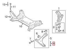 FORD Transit V362 / V363 Uzun Salıncak / Tabla Civatası W718943S439