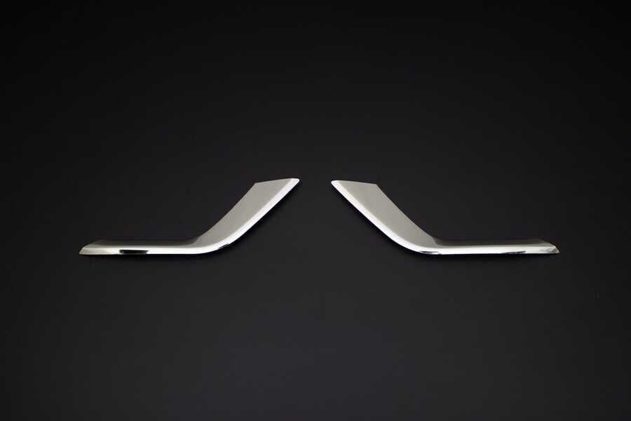 Ford Tourneo Courier Krom Sis Farı Çerçevesi 2 Parça Paslanmaz Çelik OMSA 01-2625103F