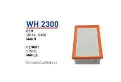 KIA RİO 1,4 L Hava Filtre | WUNDER WH2300