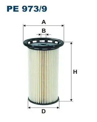 FILTRON PE973/9 Yakıt Filtresi 5Q0127177
