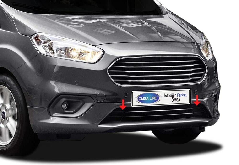 FORD Courier Krom Ön Tampon Çıtası 2 Parça OMSA 2625082F