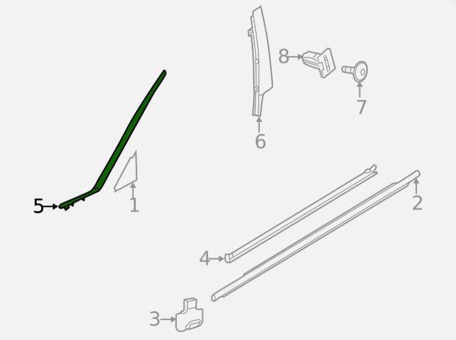 Volvo Sağ Kapı Eşik Kalıbı 31469401
