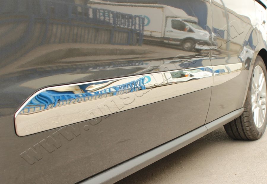 FORD Tourneo Courier Yan Kapı Çıtası 4 Parça Paslanmaz Çelik OMSA 2625131