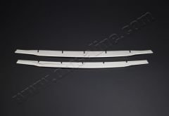 Ford Tourneo Courier Krom Ön Tampon Çıtası 2 Parça Paslanmaz Çelik OMSA 01-2625082