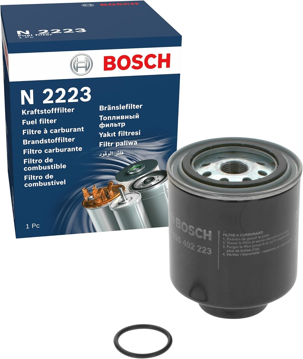 L200 Yakıt Filtresi Bosch F026402223