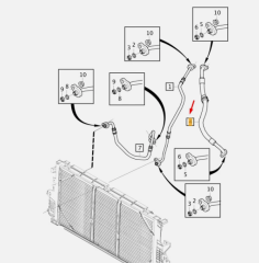 Volvo XC40 Klima Hortumu 32226551