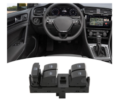 VW Golf VII Passat Ön Sol Dörtlü Cam Düğmesi 5G0959857E WZU 5G0959857C WZU