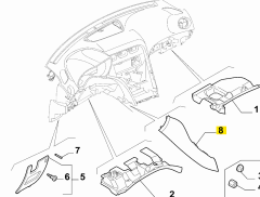 ALFA Konsol Kapak  156062811