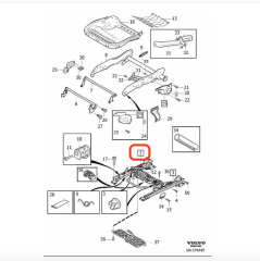 VOLVO Koltuk Kızak Rayı 9123872