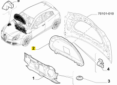 ALFA Motor Kaput İzalasyonu 50530130