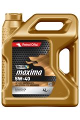 Petrol Ofisi Maxima 5W40 Motor Yağı 4Litre