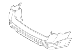 Volvo XC70 2008> Arka Tampon 30764502
