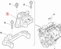 FIAT Egea Motor Takozu 51983865