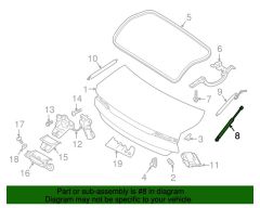 VOLVO S90 Bagaj Amortisörü Sağ 31385799