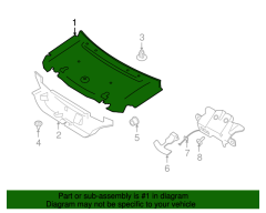 VOLVO C70 Bagaj Kapak Döşemesi 31256528 : 30787977