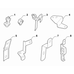 OPAR 51805084  Hidrolik Direksiyon Sistemi Braketi