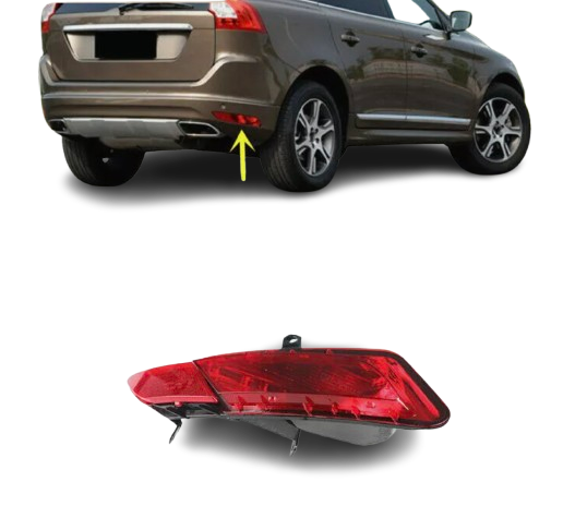 Volvo XC60 Sağ Arka Tampon Reflektörü 31353286