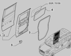 Fiat Doblo Fitil Sızdırmazlık OPAR 52010508