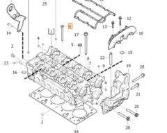 Silindir Kapak Boru Boşaltma Valf BM5G6L092AA