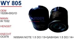 Yağ Filtresi | WUNDER WY805