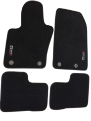 Fiat 500X Logolu Halı Paspas Takımı Siyah 4X4 55177490