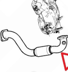 FIAT Ducato Egzoz Borusu 46857623