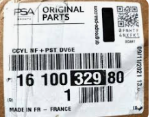 301 308 Partner Berlingo Focus Courier Fiesta 1.6 HDİ/TDCİ Euro 5 Motor Bloğu DV6 ( Piston Sekman Dahil ) 1610032980 / CV6Q6011AB