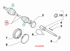 FIAT Egea Aks Mili 52129592