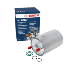 BOSCH F026402067 RENAULT 1.5 DCI K9K Fluence Megane 3 Mazot Filtresi 164009384R , 8201046788