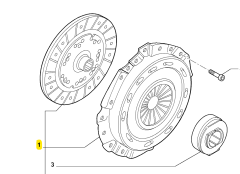 OPAR 1611272080 DUCATO III Debriyaj Seti 2.2 HDI 100 HP