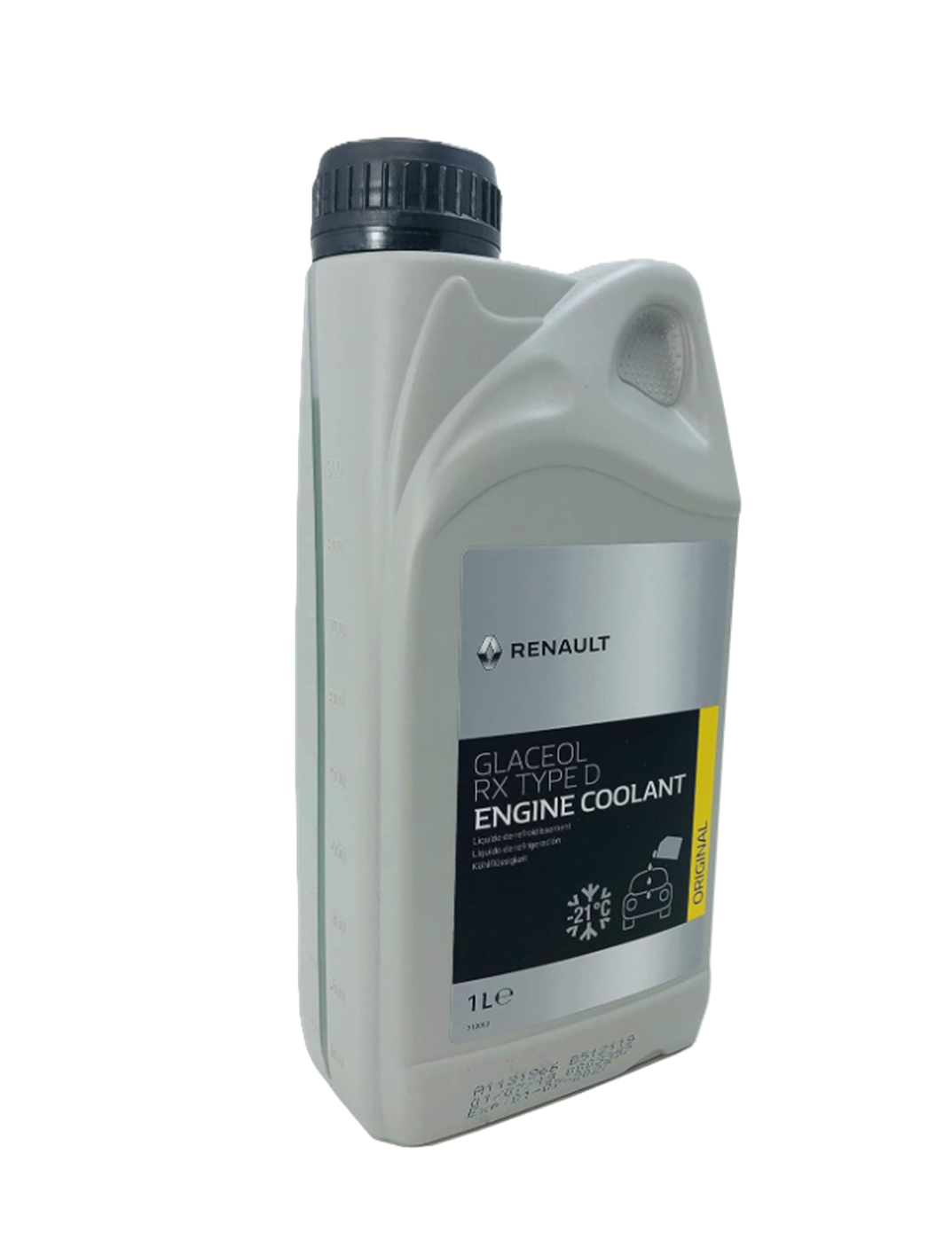 RENAULT Konsantre Antifiriz Glaceol RX Type D B4D-B4A Engine 1 Lt. (Yeşil)