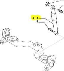 Doblo Arka Amortisör 46789873 / 46824681