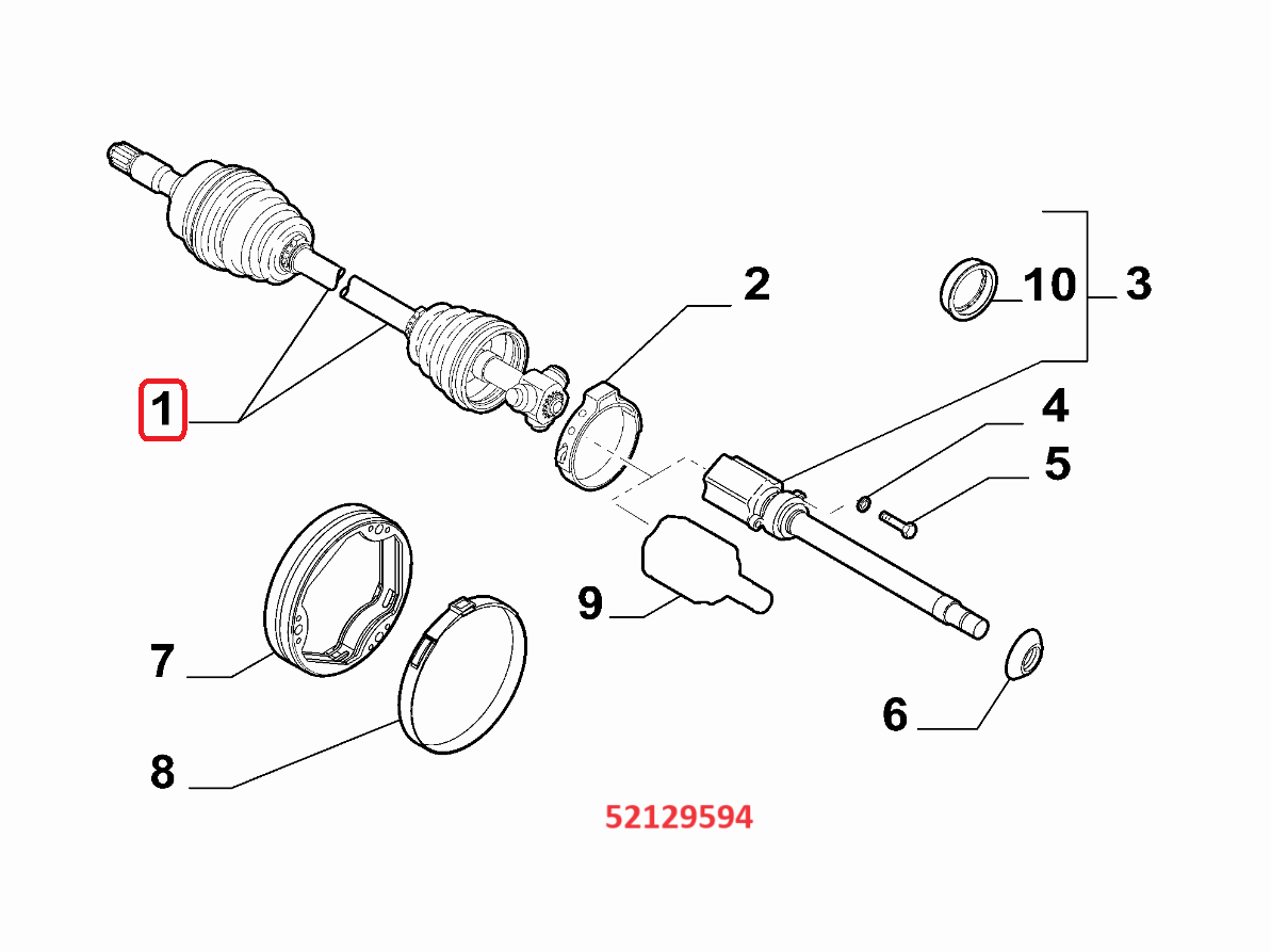 FIAT Egea Aks Mili 52129594