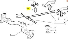 Fiat Doblo Arka Amortisör Takozu OPAR 46796102 / 46817717