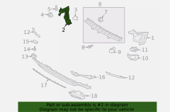 VOLVO S60 Arka Sol Tampon Braketi 31663000