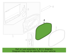 Volvo S90 V90 Kapı Fitili 32229224 / 31371591 / 31693618