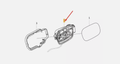 VOLVO XC60 Yakıt Doldurma Muhafazası Kapağı 32227340