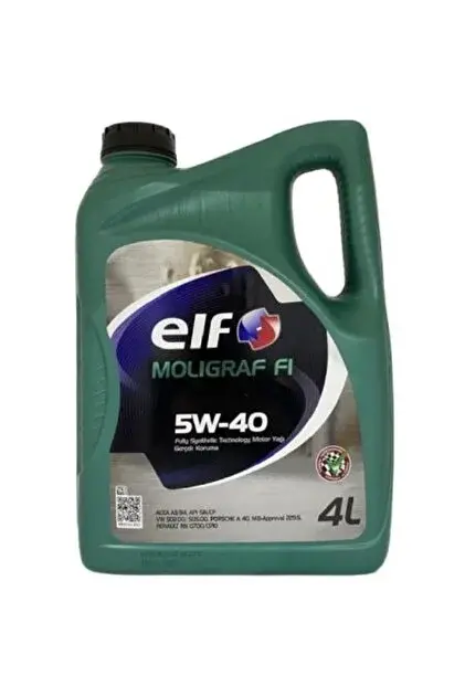 ELF 5W40 Motor Yağı F1 Molıgraf 4LT