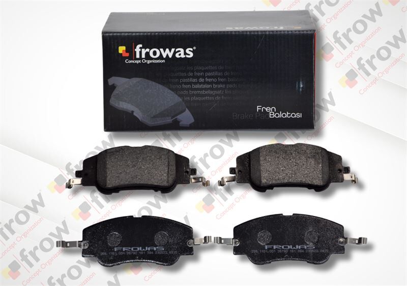 FROWAS 2881101001 PEUGEOT 208 / 2008 Ön Fren Balata 1681371180