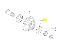 Fiat Egea Porya Rulmanı OPAR 51810086 /  51810394