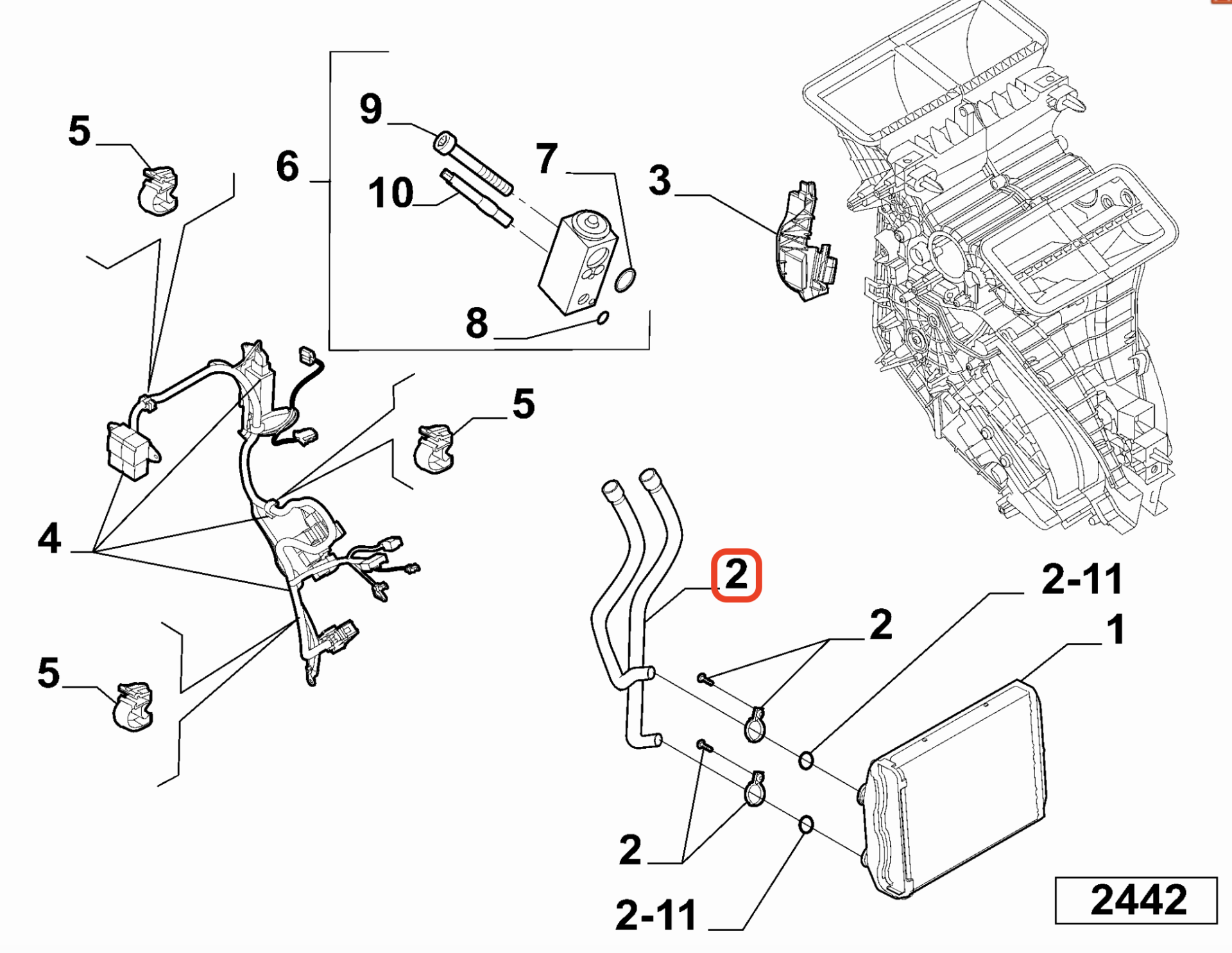 Fiat Egea Kalorifer Borusu OPAR  77367822