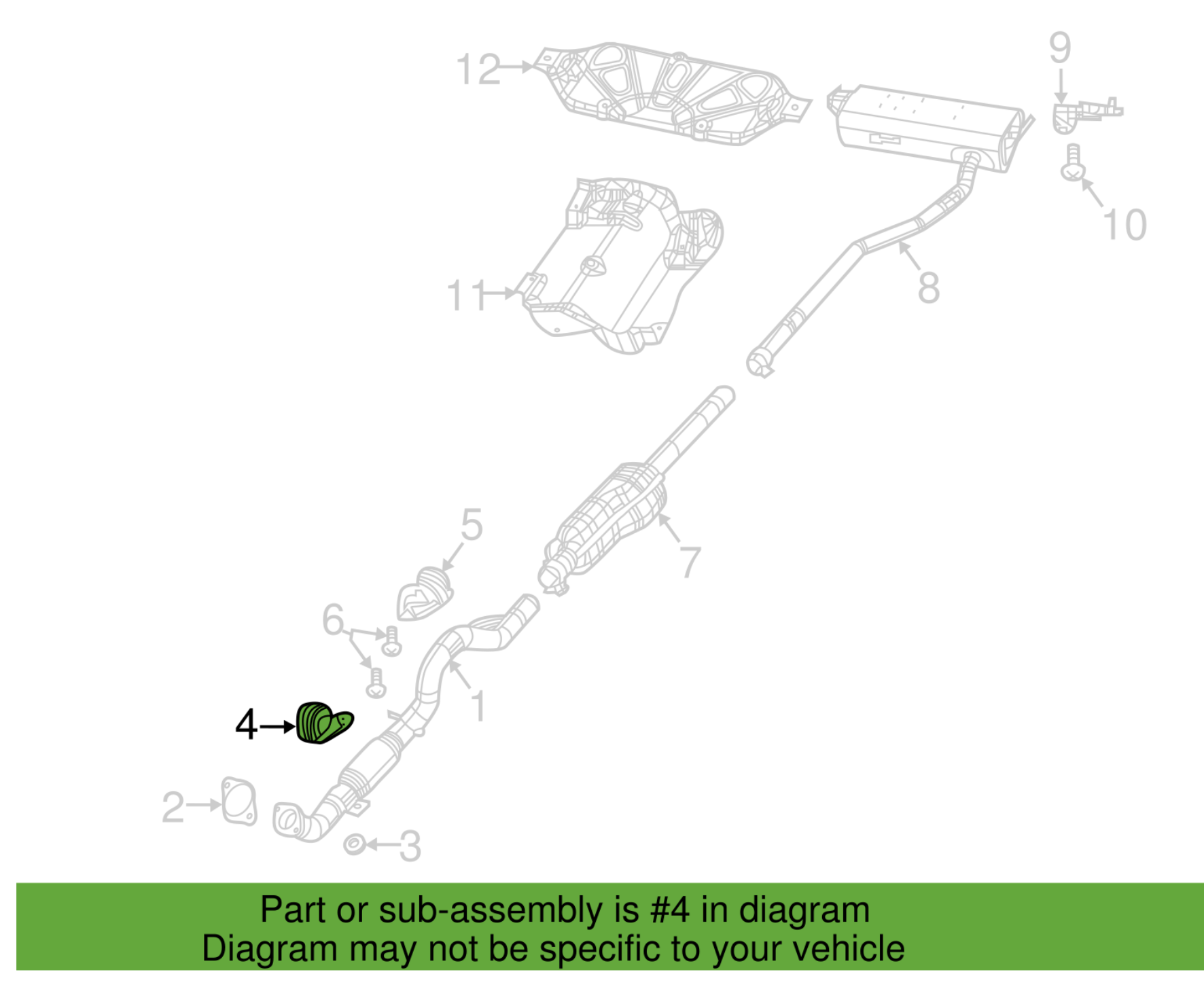 Jeep Compass Egzoz Boğaz Bağlantı Takozu K68312971AB