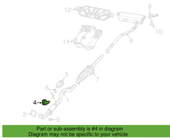 Jeep Compass Egzoz Boğaz Bağlantı Takozu K68312971AB