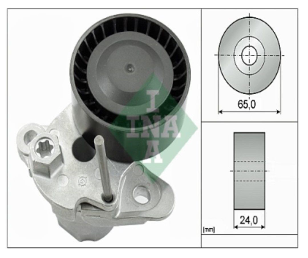 INA 534048010 V Kayış Kütüklü Gergi Rulmanı 04E145299P